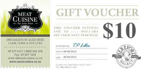 Gift Vouchers - Gourmet Direct Limited